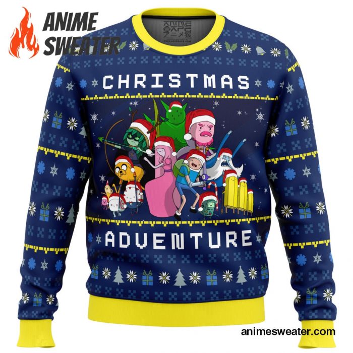 Adventure Time Christmas Quest Ugly Christmas Sweater