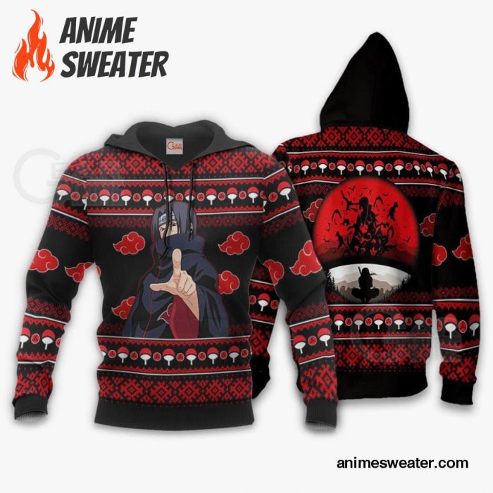 Itachi Ugly Chrismast Sweater Akatsuki Anime Xmas Gift VA10