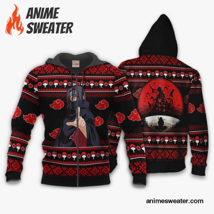 Itachi Ugly Chrismast Sweater Akatsuki Anime Xmas Gift VA10