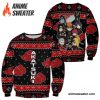 Akatsuki Ugly Christmas Sweater Anime Xmas Gift Custom Clothes