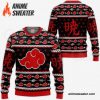 Akatsuki Ugly Christmas Sweater Anime Custom Xmas Gift VA10