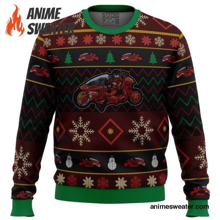 Akira Shotaro Kaneda Bike Ugly Christmas Sweater