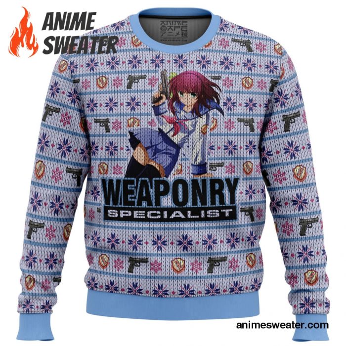 Angel Beats Nakamura Yuri Ugly Christmas Sweater