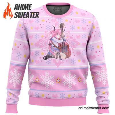 Angel Beats Yui Loves Guitar Ugly Christmas Sweater