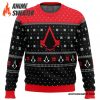 Assassins Creed Assassin Insignia Symbol Ugly Christmas Sweater