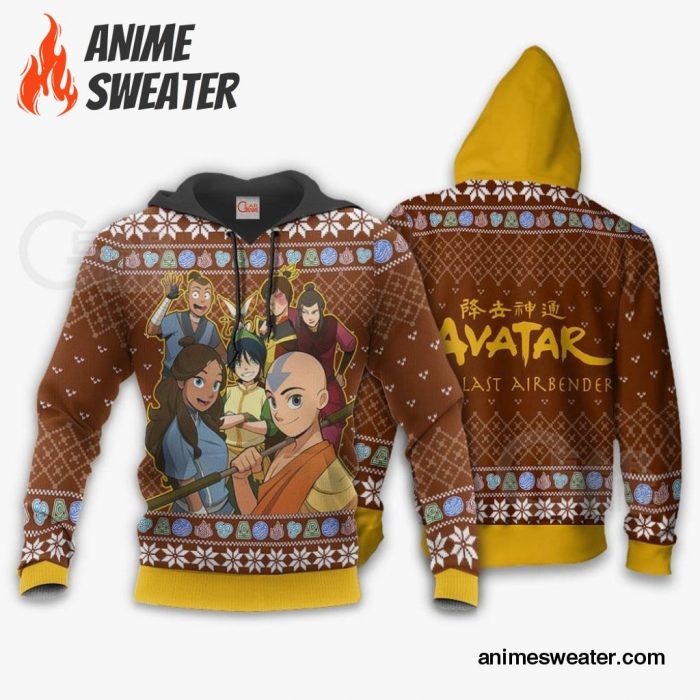 Avatar Airbender Ugly Christmas Sweater Anime Xmas Gift VA11