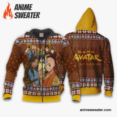 Avatar Airbender Ugly Christmas Sweater Anime Xmas Gift VA11