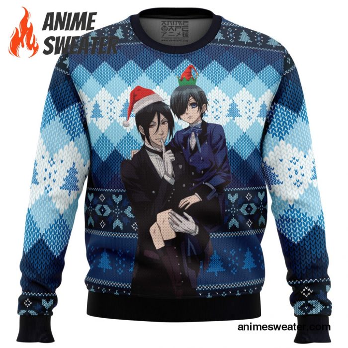 Black Butler Ugly Christmas Sweater