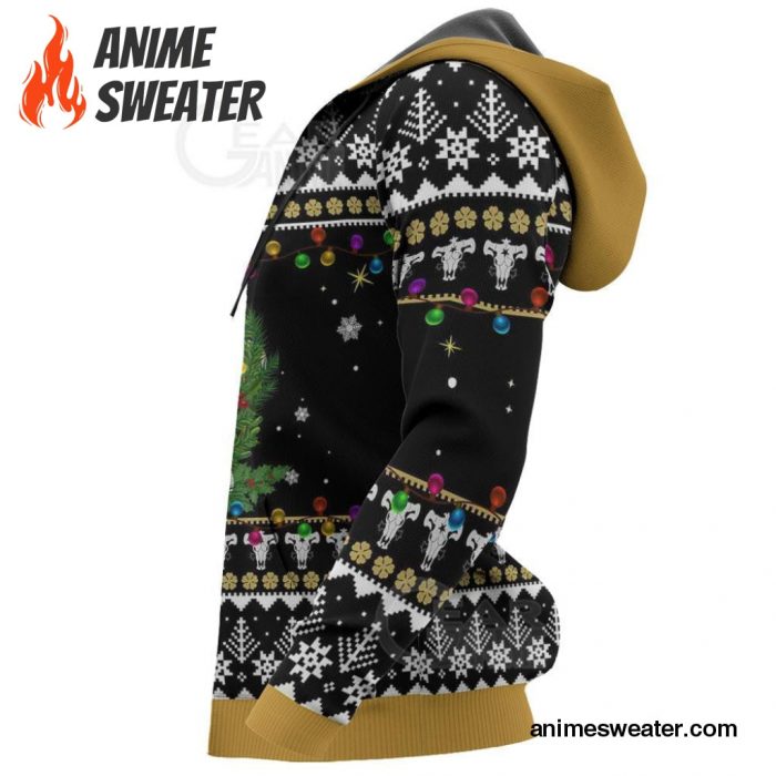 Noelle Silva Ugly Christmas Sweater Black Clover Anime Xmas Gift VA11