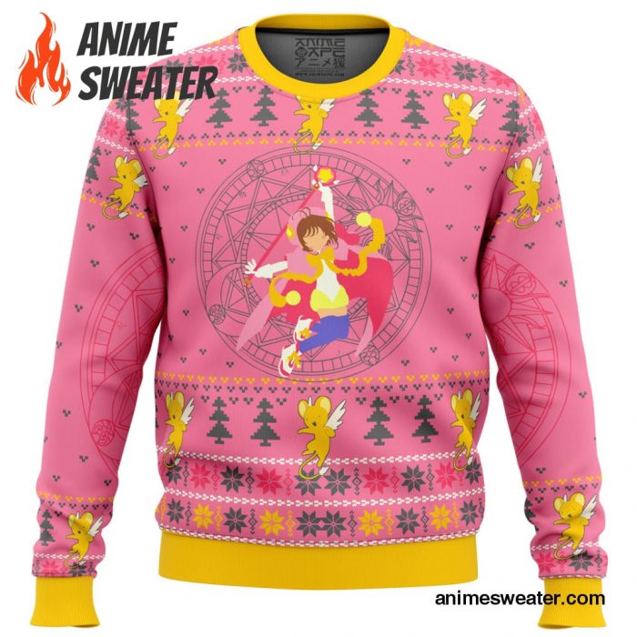 Cardcaptor Sakura Ugly Christmas Sweater