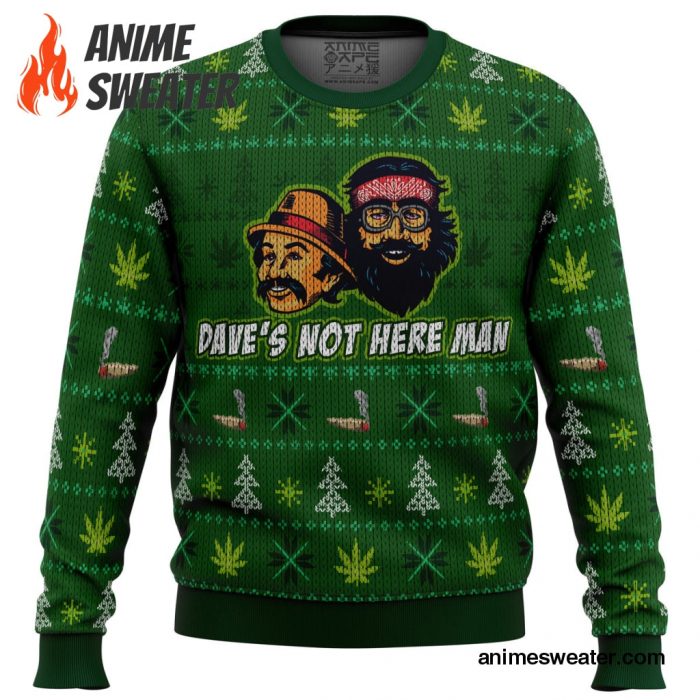 Cheech And Chong Ugly Christmas Sweater