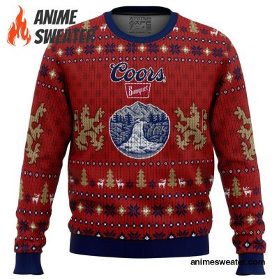 Coors Banquet Ugly Christmas Sweater