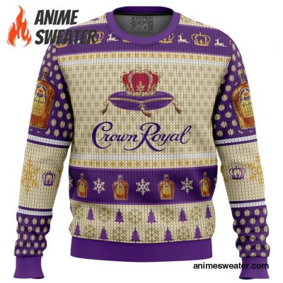 Crown Royal Whiskey Ugly Christmas Sweater