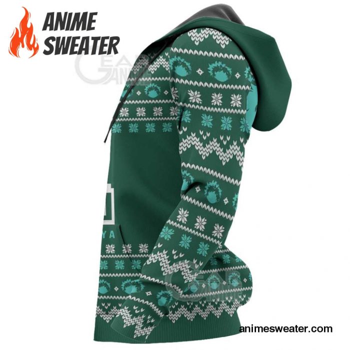 Izuku Midoriya Ugly Christmas Sweater Deku My Hero Academia Xmas Shirt