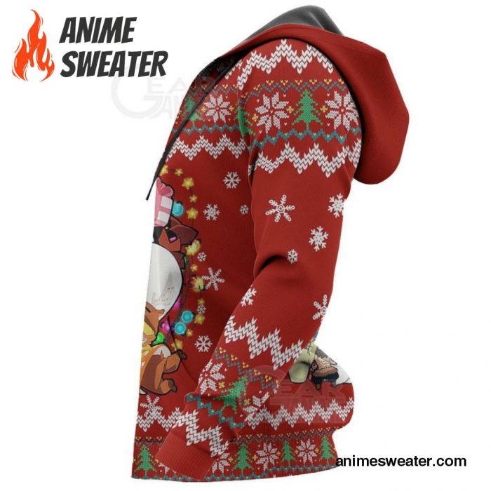 Demon Slayer Ugly Christmas Sweater Kimetsu No Yaiba Xmas Gift VA10