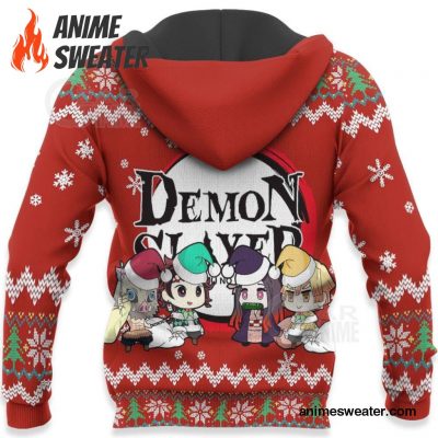 Demon Slayer Ugly Christmas Sweater Kimetsu No Yaiba Xmas Gift VA10