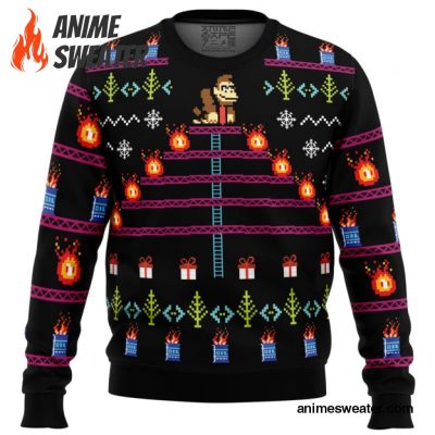 Donkey Kong Ugly Christmas Sweater