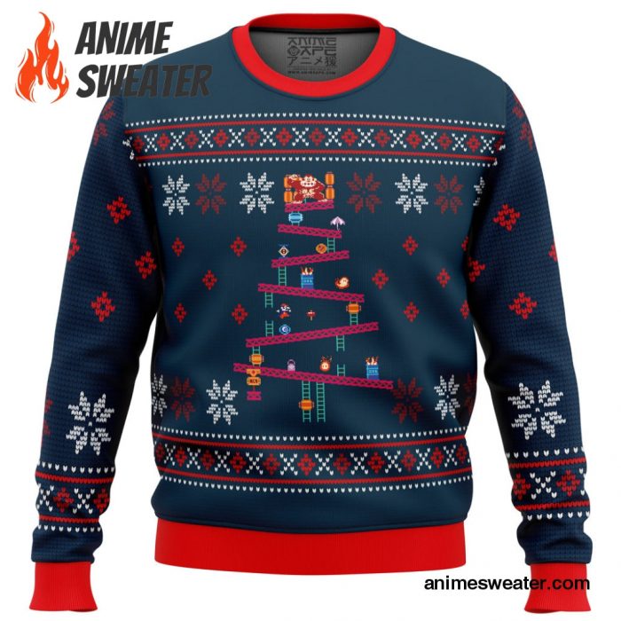 Donkey Kong Ugly Christmas Sweater