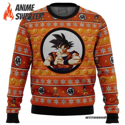 Dragonball Z Son Goku Ugly Christmas Sweater