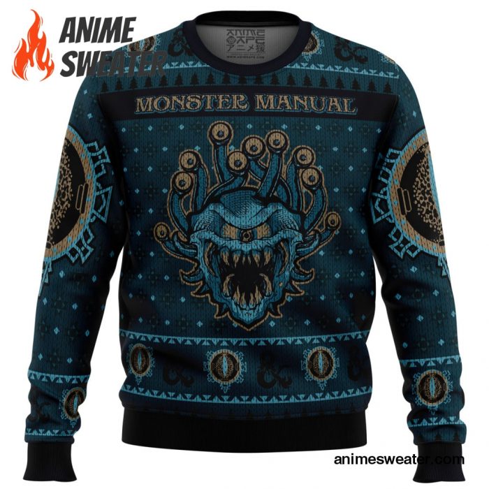 Dungeons & Dragons Monster Manual Ugly Christmas Sweater