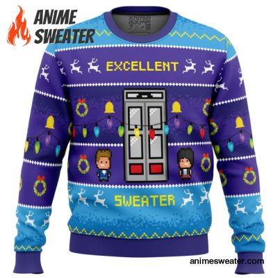 Excellent Sweater! Bill and Ted Ugly Christmas Sweater