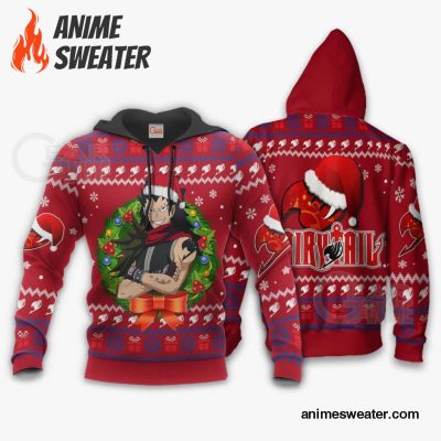 Fairy Tail Gajeel Ugly Christmas Sweater Anime Xmas VA11