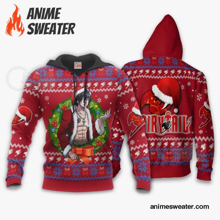 Fairy Tail Gray Fullbuster Ugly Christmas Sweater Anime Xmas VA11