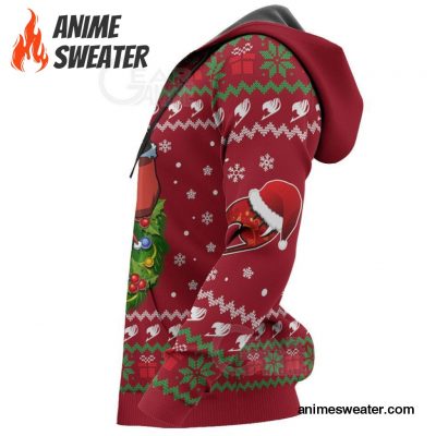 Fairy Tail Natsu Dragneel Ugly Christmas Sweater Anime Xmas VA11