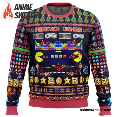 Forever Gamer Ugly Christmas Sweater