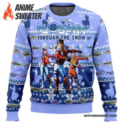 Fortnite Snow Floss Ugly Christmas Sweater