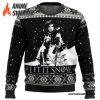 Game of Thrones Let It Snow Black and White Ugly Christmas Sweater