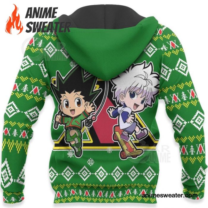 Gon & Killua HxH Ugly Christmas Sweater Hunter X Hunter Anime Xmas