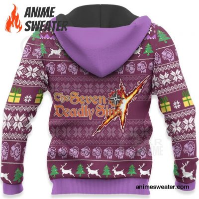 Gowther Ugly Christmas Sweater Seven Deadly Sins Xmas Gift VA11