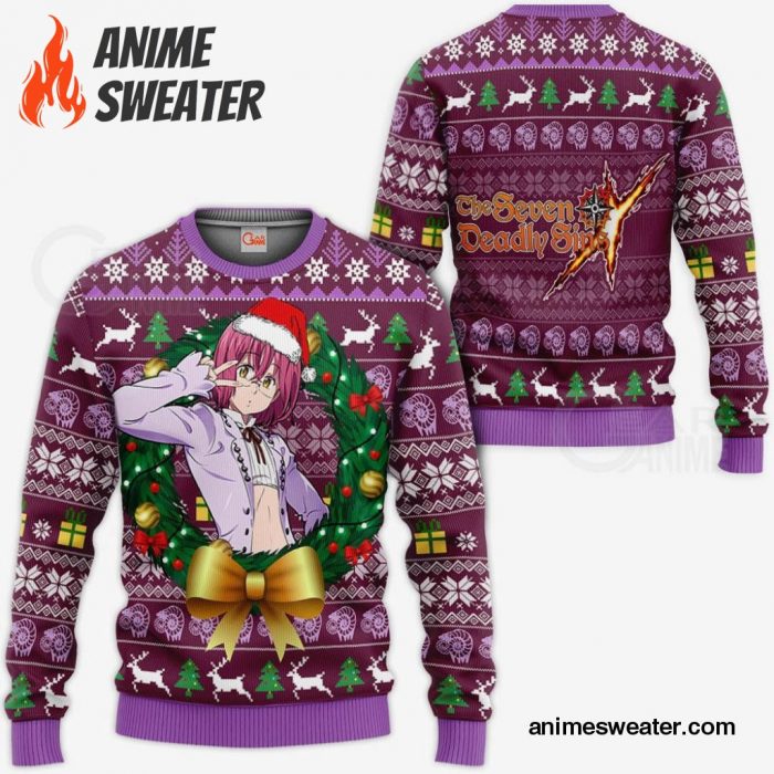 Gowther Ugly Christmas Sweater Seven Deadly Sins Xmas Gift VA11