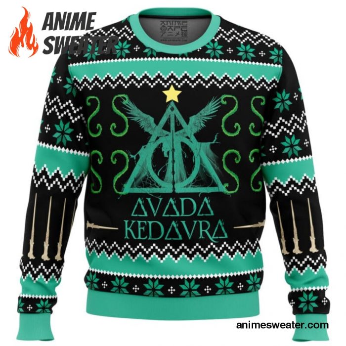 Harry Potter Avada Kedavra Ugly Christmas Sweater