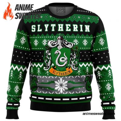 Harry Potter Slytherin House Ugly Christmas Sweater