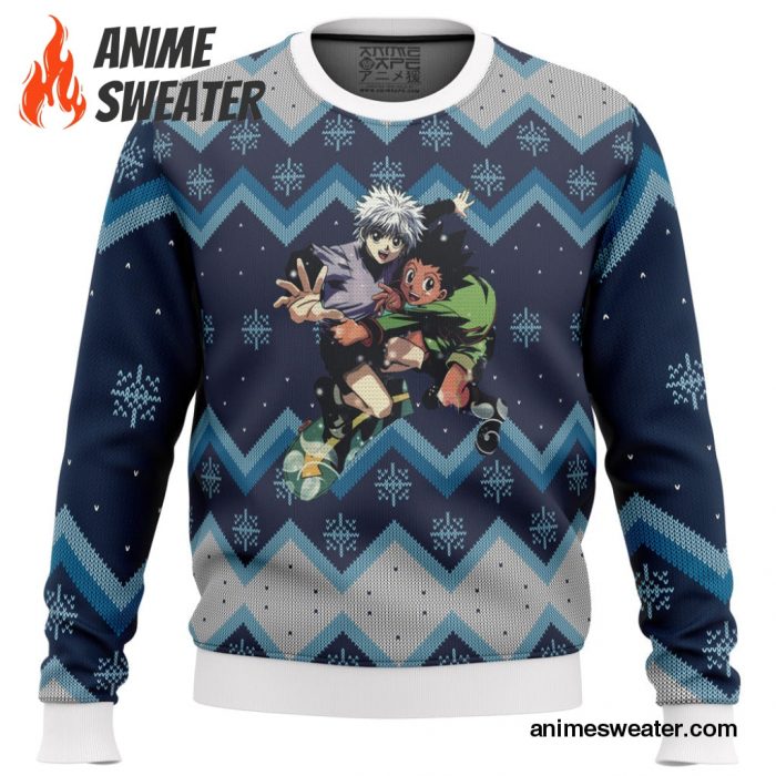 Hunter X Hunter Gon and Killua Ugly Christmas Sweater