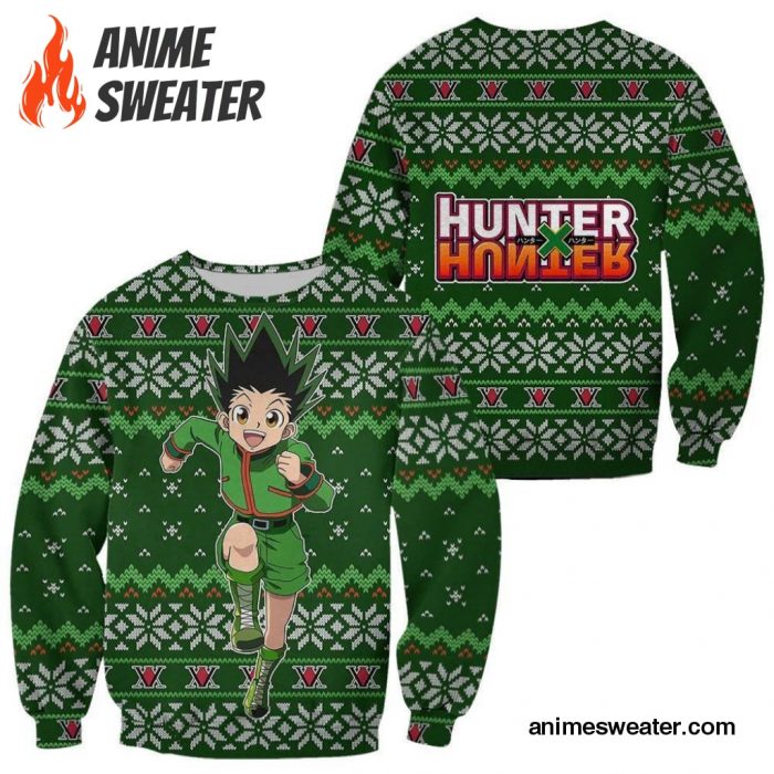 Gon Ugly Christmas Sweater Hunter X Hunter Anime Custom Xmas Clothes