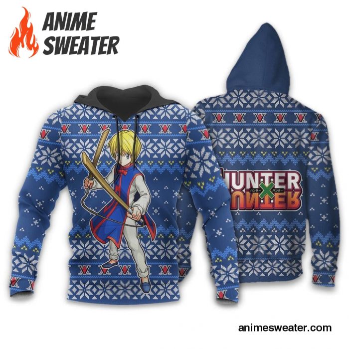 Kurapika Ugly Christmas Sweater Hunter X Hunter Anime Xmas Gift Custom Clothes