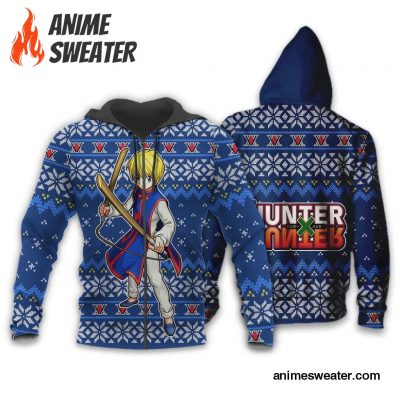 Kurapika Ugly Christmas Sweater Hunter X Hunter Anime Xmas Gift Custom Clothes