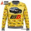 Initial D Classic Toyota Car Ugly Christmas Sweater