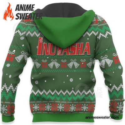 Inuyasha & Kagome Ugly Christmas Sweater Inuyasha Anime Xmas Gift VA11