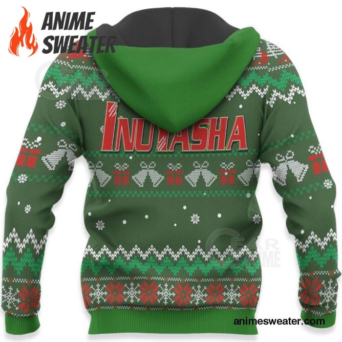 Inuyasha & Kagome Ugly Christmas Sweater Inuyasha Anime Xmas Gift VA11