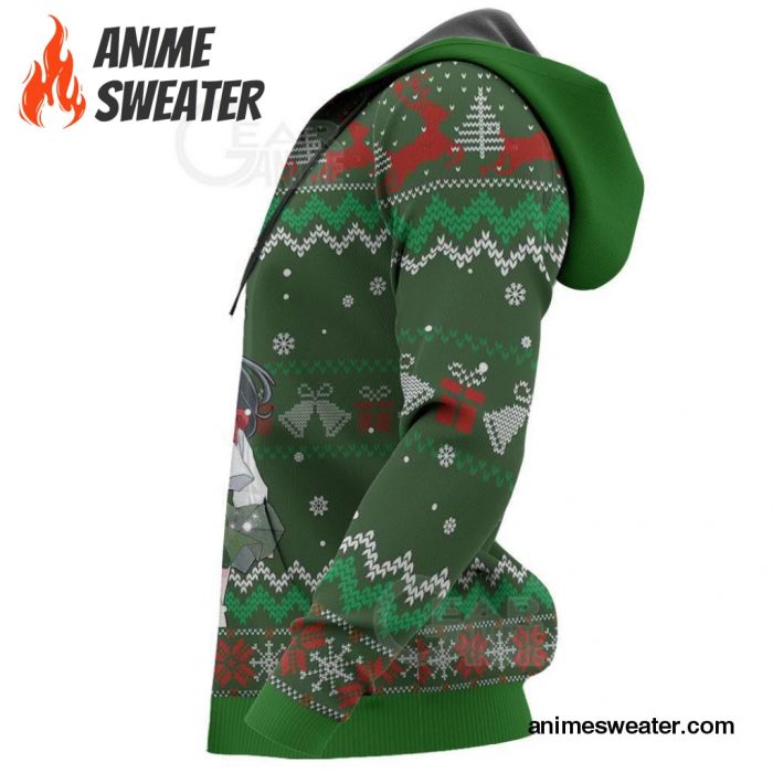 Inuyasha & Kagome Ugly Christmas Sweater Inuyasha Anime Xmas Gift VA11