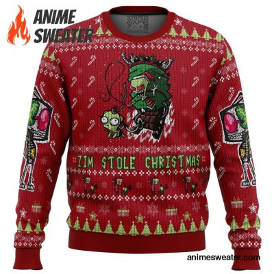 Invader Zim Doom Doom Doom Ugly Christmas Sweater