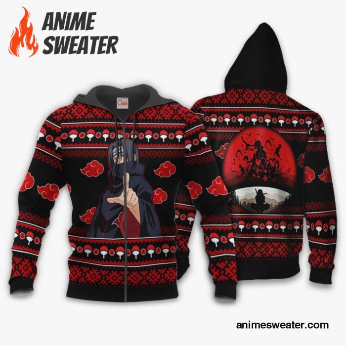 Itachi Ugly Christmas Sweater AKT Anime Xmas Gift VA10