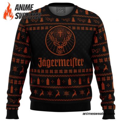 Jagermeister Ugly Christmas Sweater