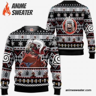 Jiraiya Ugly Christmas Sweater Custom Xmas Gifts Idea