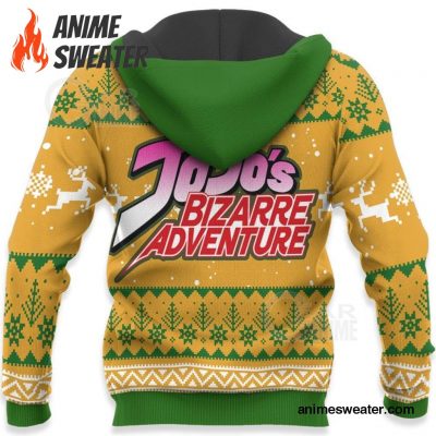 Dio Brando Ugly Christmas Sweater JoJo's Bizarre Adventure Anime VA11