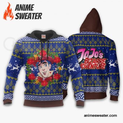 Jonathan Joestar Ugly Christmas Sweater JoJo's Bizarre Adventure Anime VA11